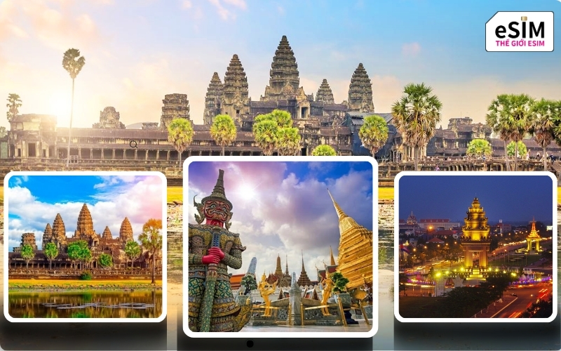 Kết nối mạng Cellcard ổn định giúp hành trình khám phá Angkor Wat và Phnom Penh luôn suôn sẻ